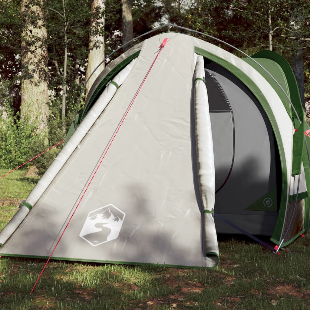 Camping Tent Dome 2-Person Green Waterproof