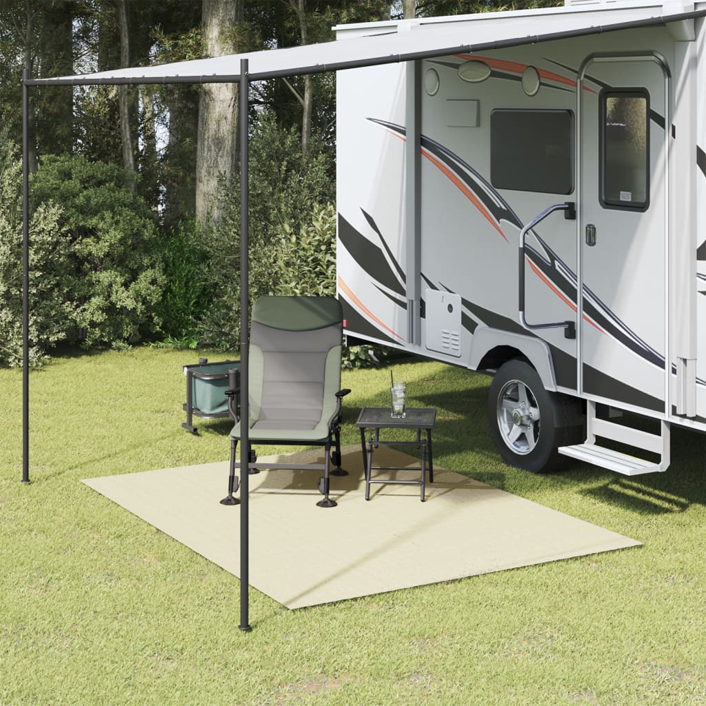 Camping Floor Mat Cream 2,5x2 m