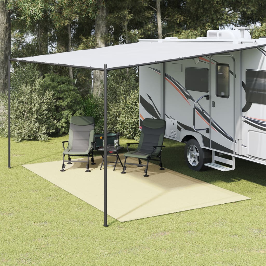 Camping Floor Mat Cream 4,5x2,5 m