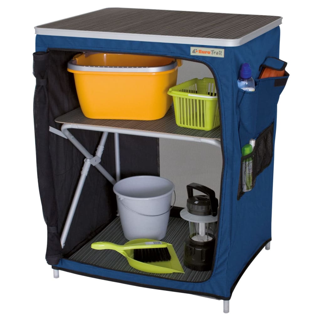 Eurotrail Camping Closet "Vallou" 67x53x86 cm Blue