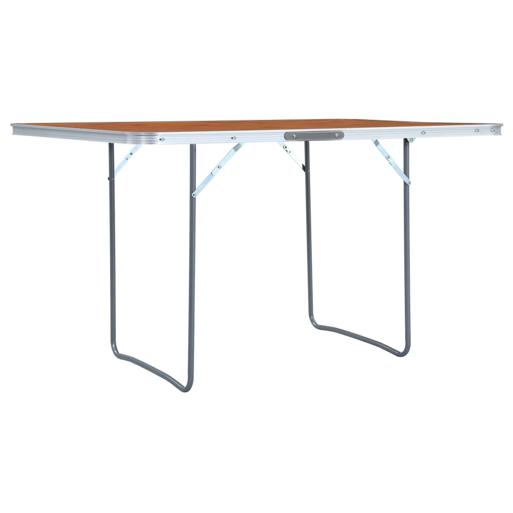 Foldable Camping Table Aluminium 180x60 cm