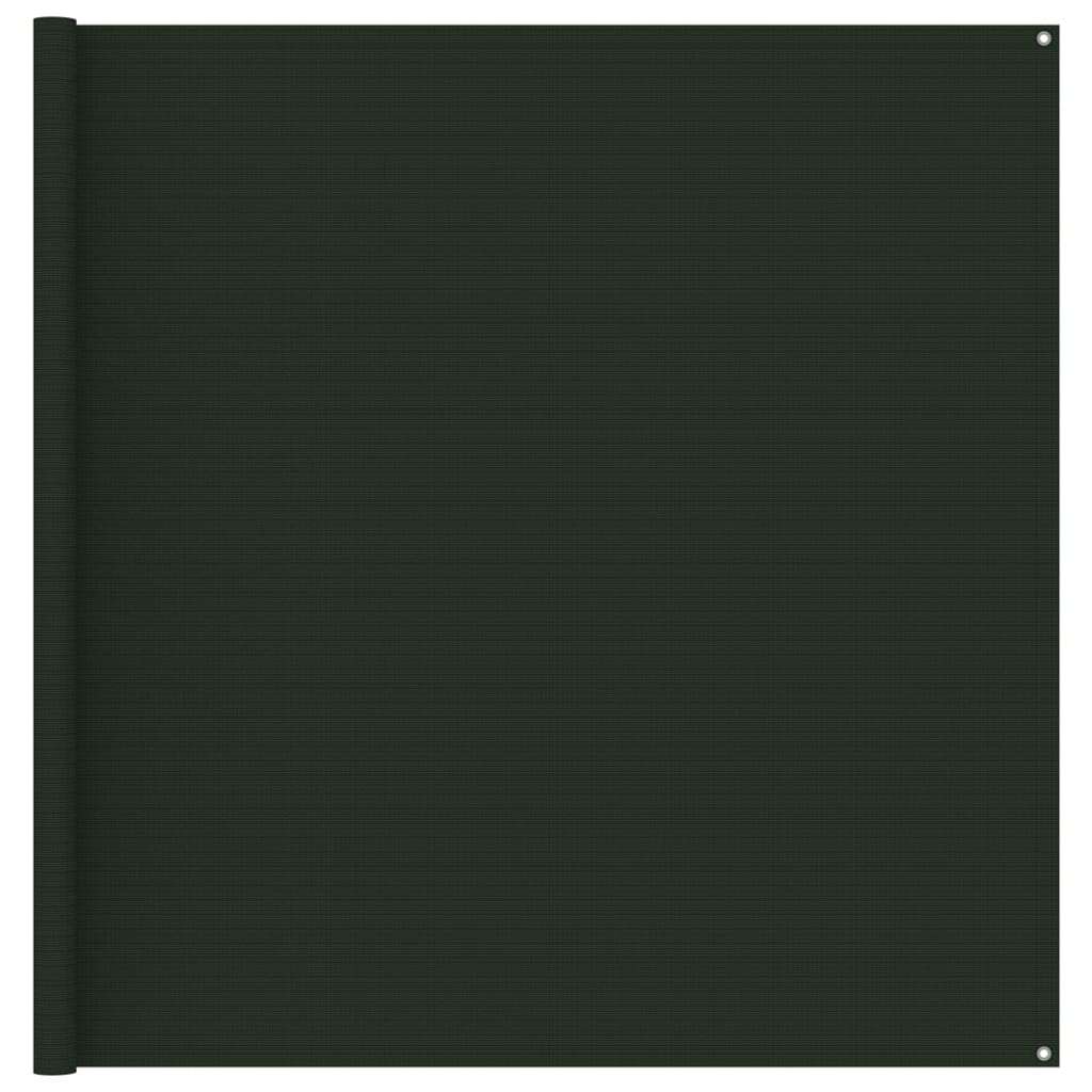 Tent Carpet 200x400 cm Dark Green