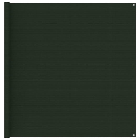 Tent Carpet 200x400 cm Dark Green