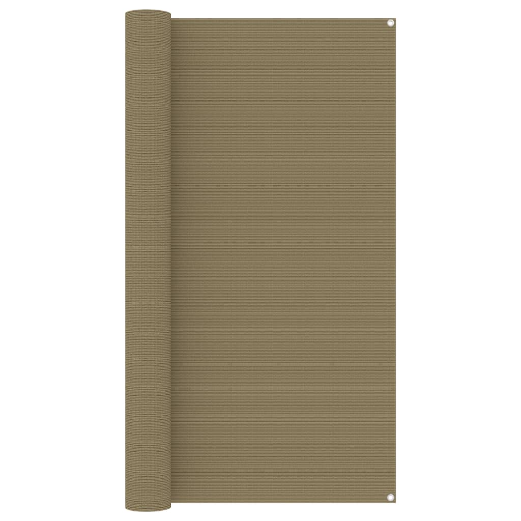 Tent Carpet 200x200 cm Taupe