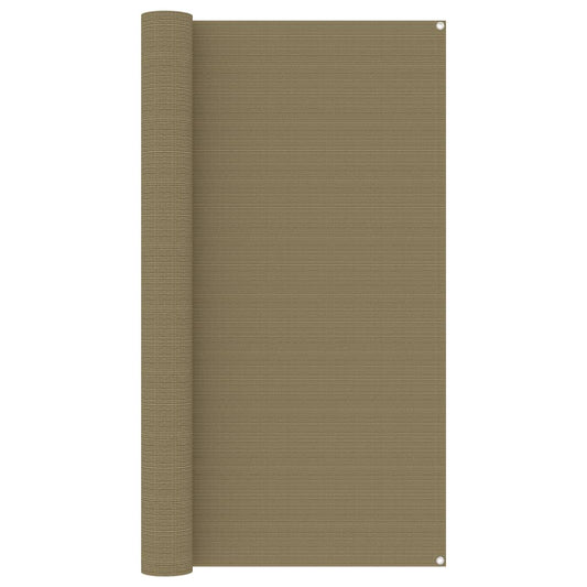 Tent Carpet 200x400 cm Taupe