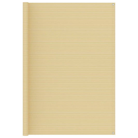 Tent Carpet Beige 250x200 cm HDPE