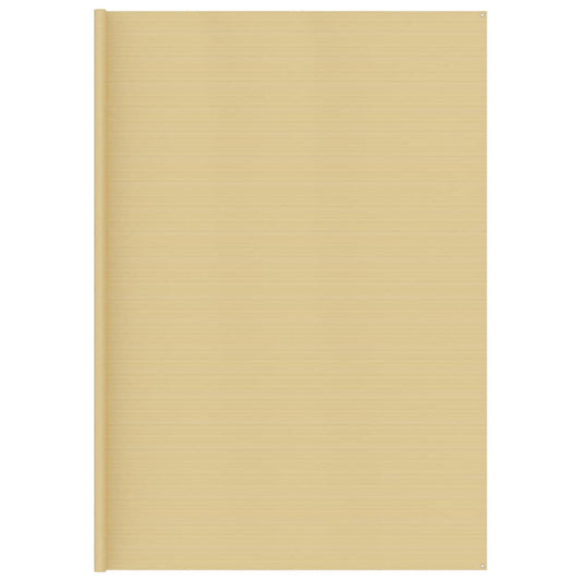 Tent Carpet Beige 400x800 cm HDPE