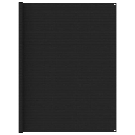 Tent Carpet 250x350 cm Black