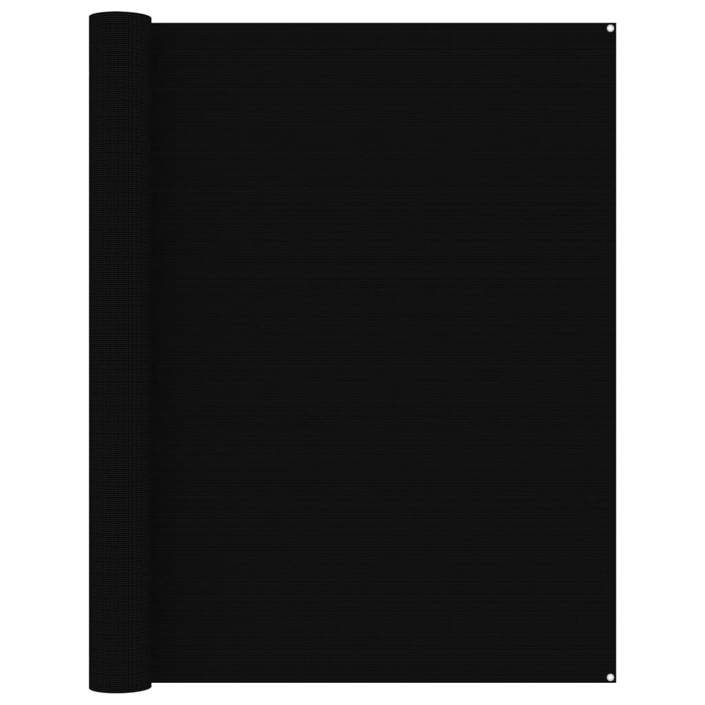 Tent Carpet 250x400 cm Black