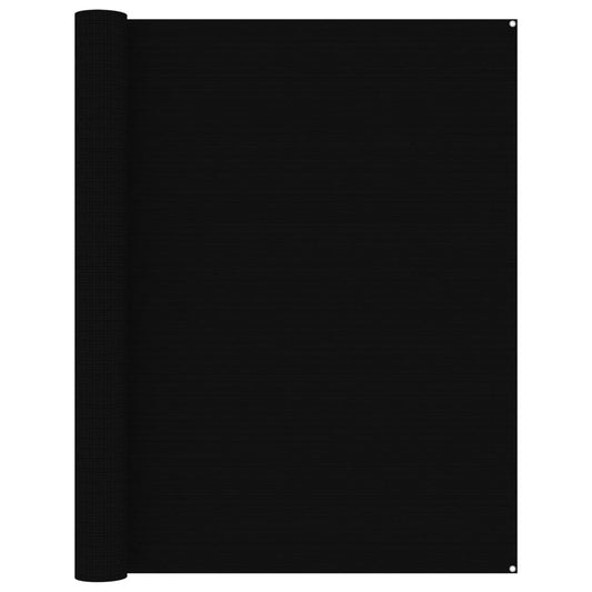 Tent Carpet 250x500 cm Black
