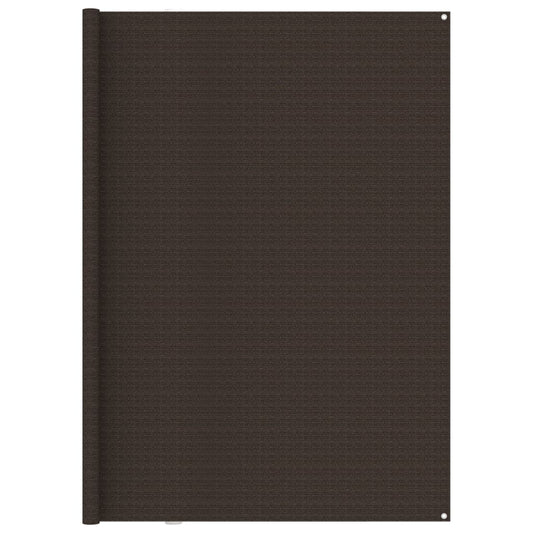 Tent Carpet 250x500 cm Brown