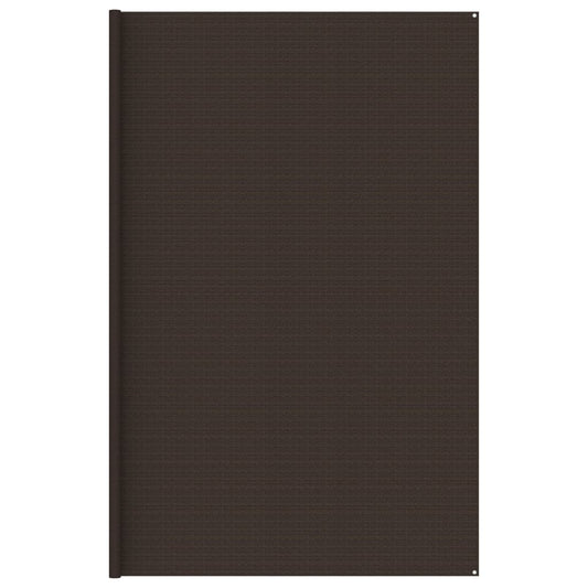Tent Carpet 400x400 cm Brown