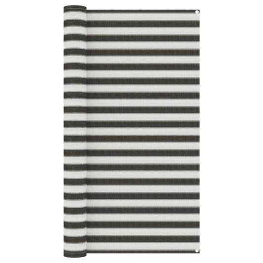 Tent Carpet 200x300 cm Anthracite and White