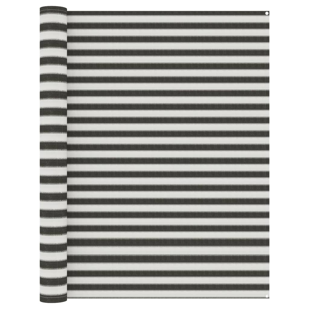 Tent Carpet 250x200 cm Anthracite and White