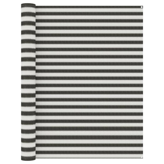 Tent Carpet 250x200 cm Anthracite and White