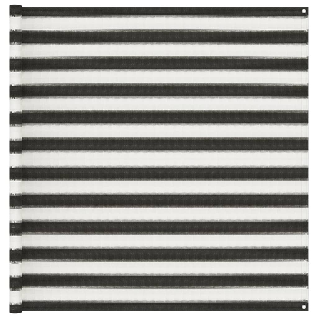 Tent Carpet 250x250 cm Anthracite and White