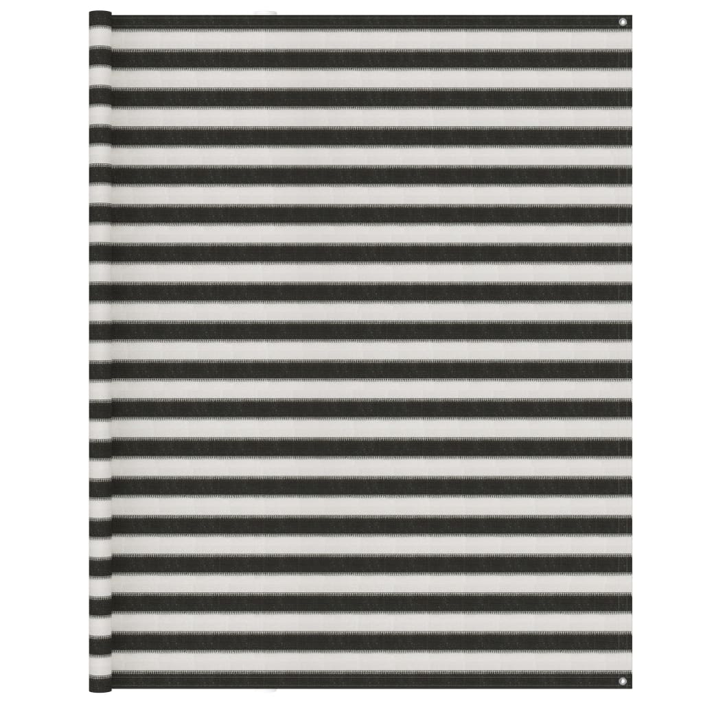 Tent Carpet 250x400 cm Anthracite and White