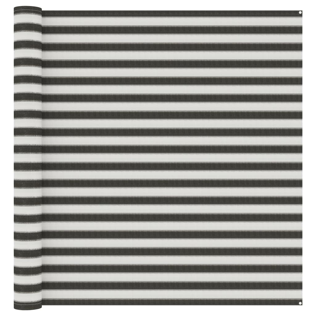 Tent Carpet 300x400 cm Anthracite and White