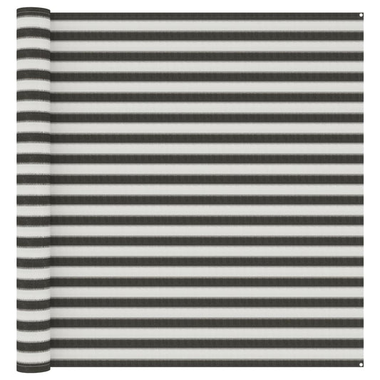Tent Carpet 300x400 cm Anthracite and White