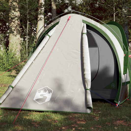 Camping Tent Dome 2-Person Green Waterproof