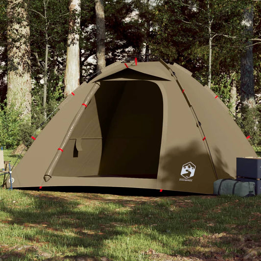 Fishing Tent 4-Person Olive Green Quick Release