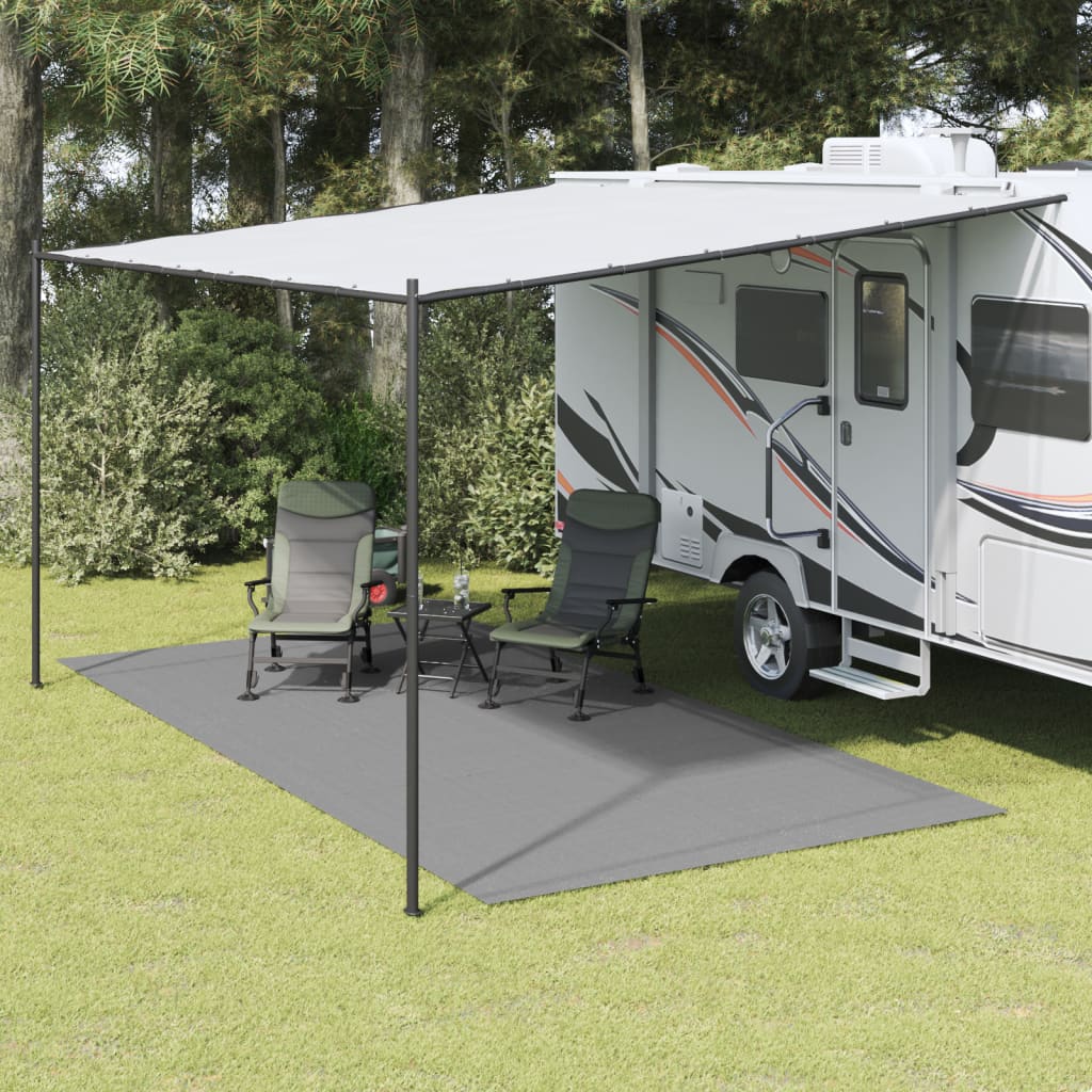 Camping Floor Mat Anthracite 5x2,5 m