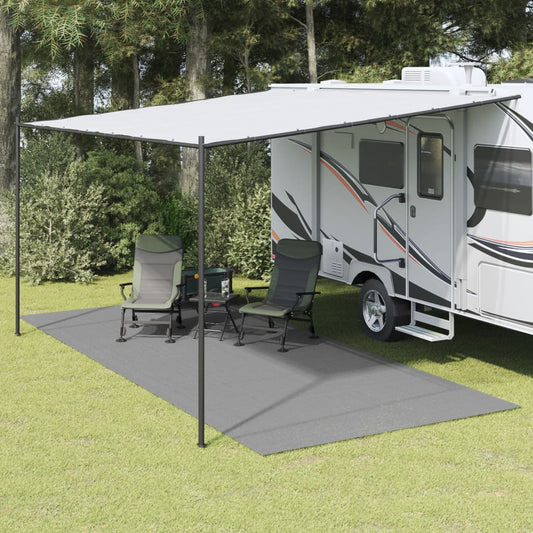 Camping Floor Mat Anthracite 5,5x2,5 m