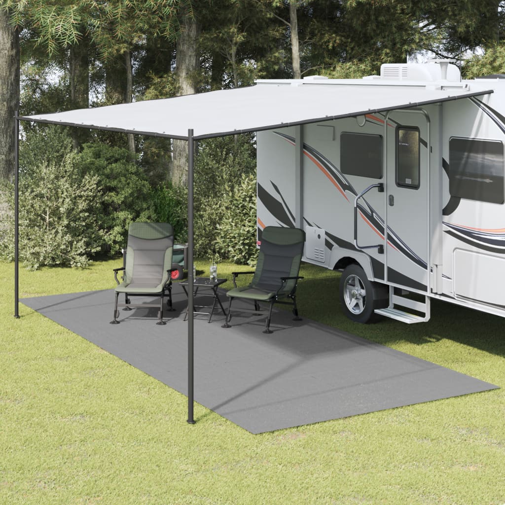 Camping Floor Mat Anthracite 6x2,5 m