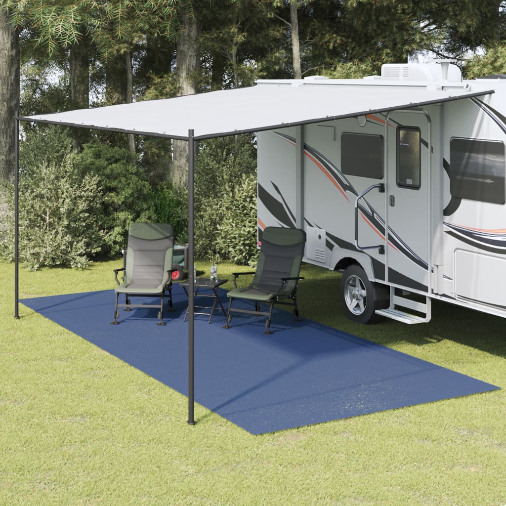 Camping Floor Mat Blue 6x2,5 m