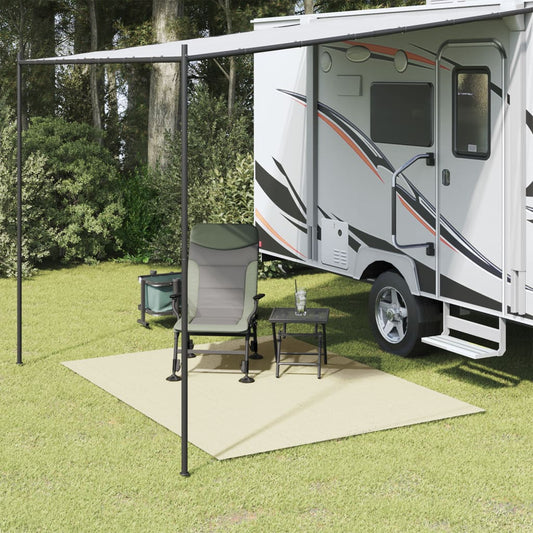 Camping Floor Mat Cream 2,5x2 m