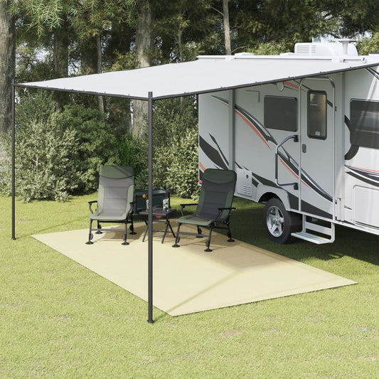 Camping Floor Mat Cream 4x2,5 m